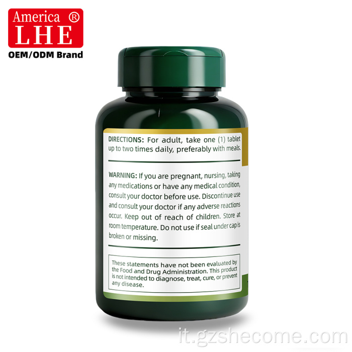 Shecome Acidophilus Probiotic Compresse Salute dell'apparato digerente